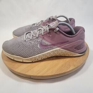 Nike Metcon 4 Crossfit Sneakers Shoes Women 12 Purple Gray
